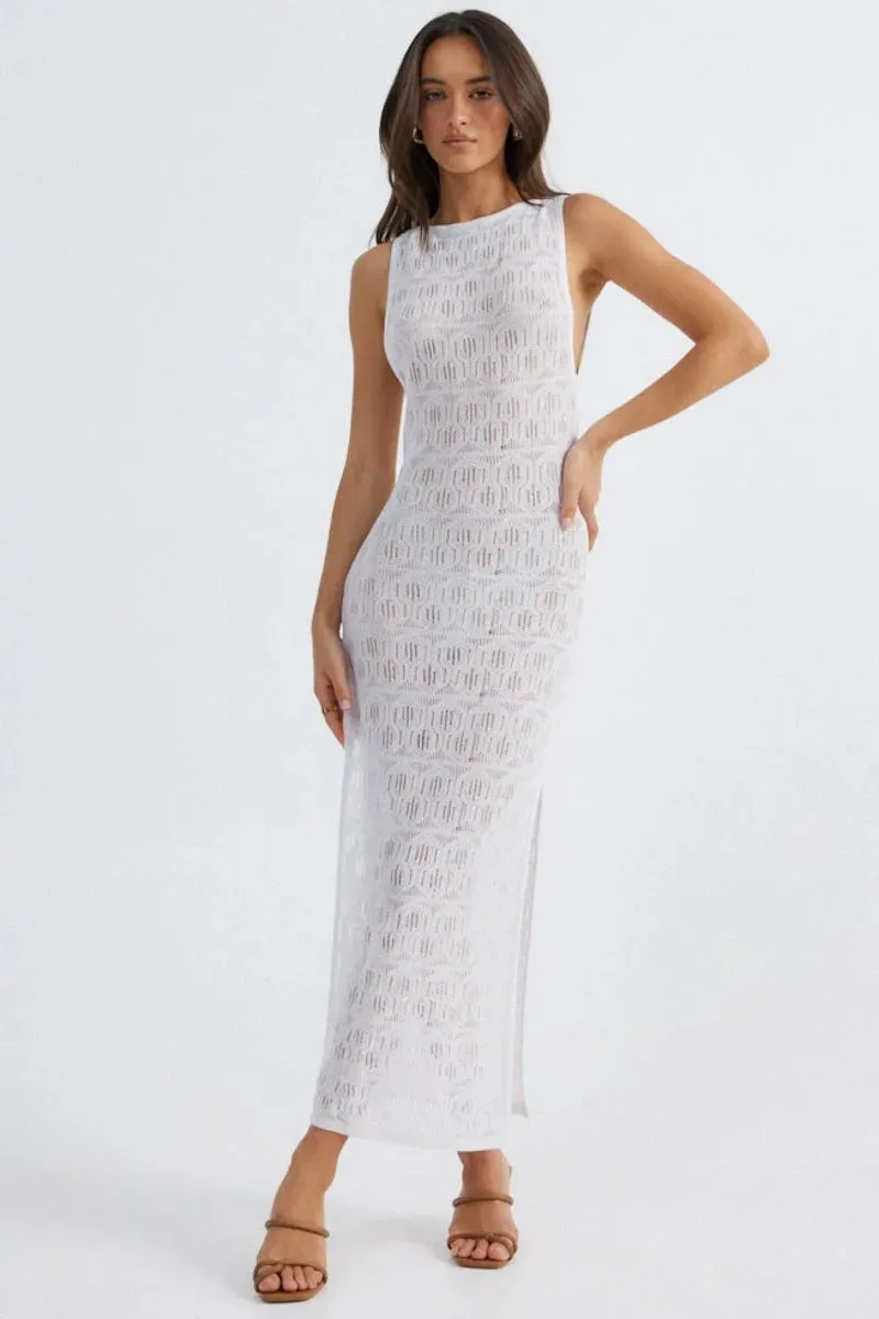 Aelia Maxi Dress - White