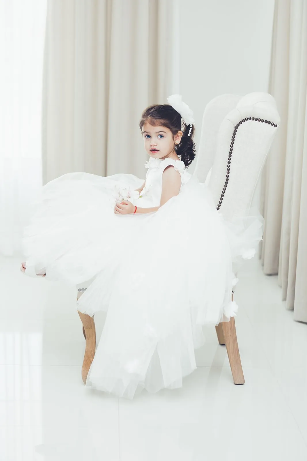 Alyssa Dress White