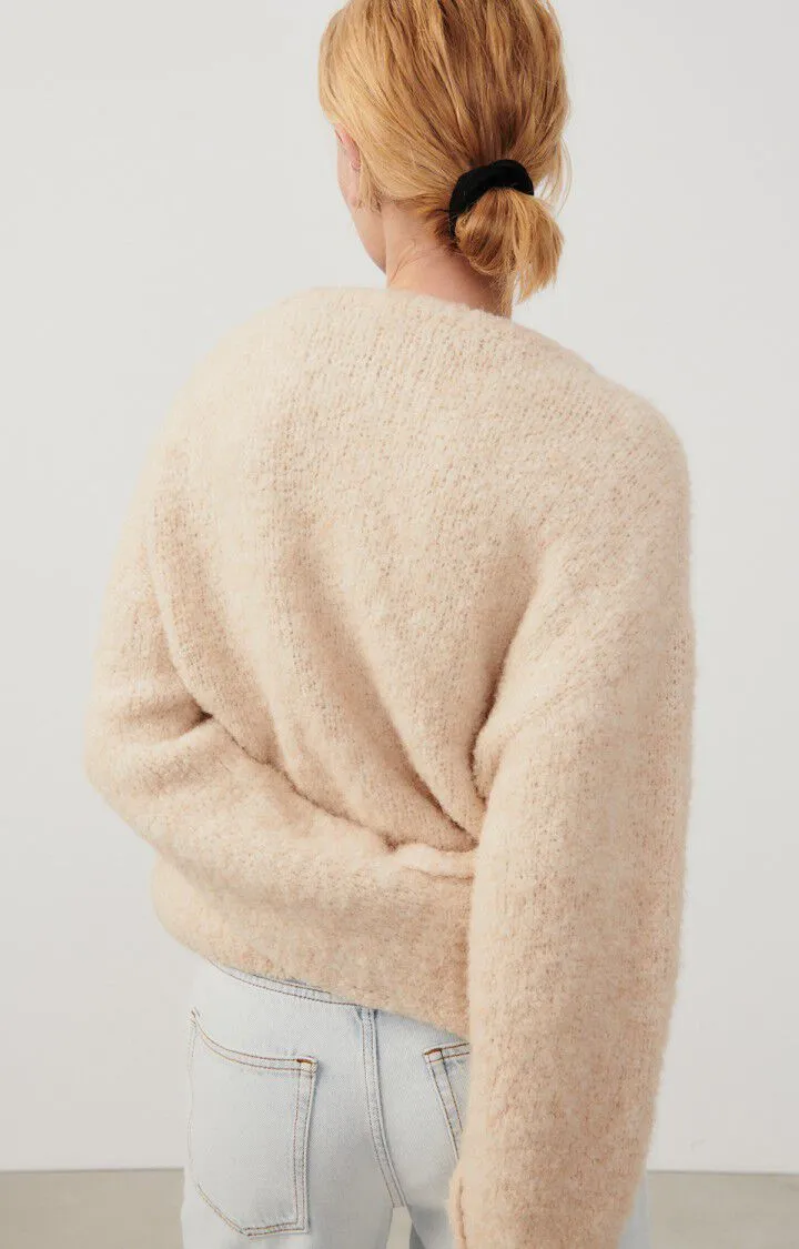 American Vintage Zolly Jumper in Light Beige Melange