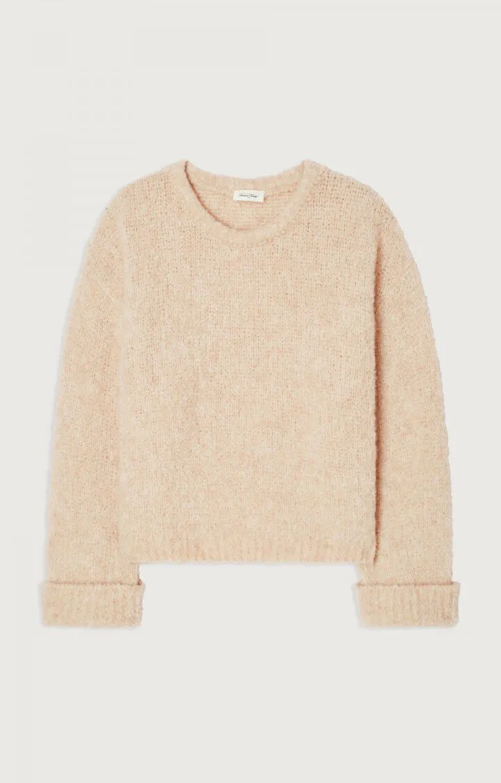 American Vintage Zolly Jumper in Light Beige Melange