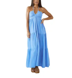 Antigua Halter Maxi Dress