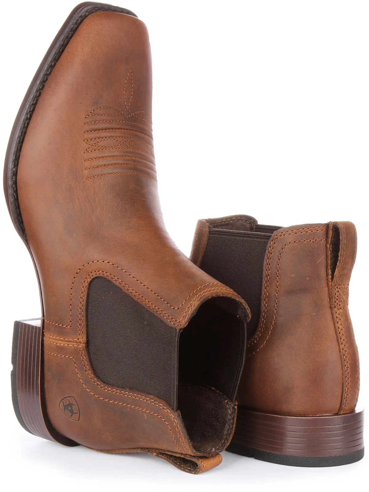 Ariat Booker Ultra Chelsea In Brown For Men