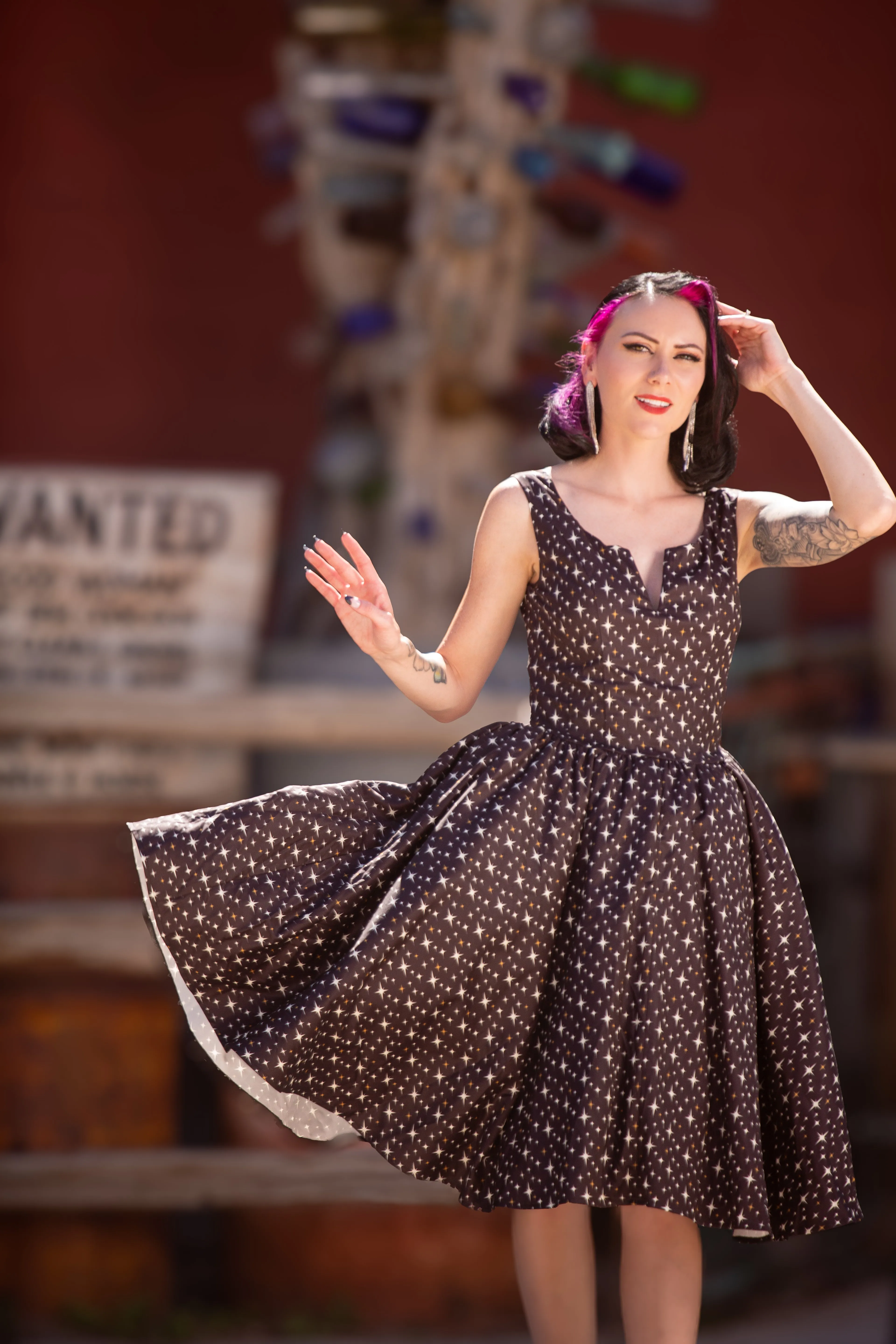 Atomic nights swing dress