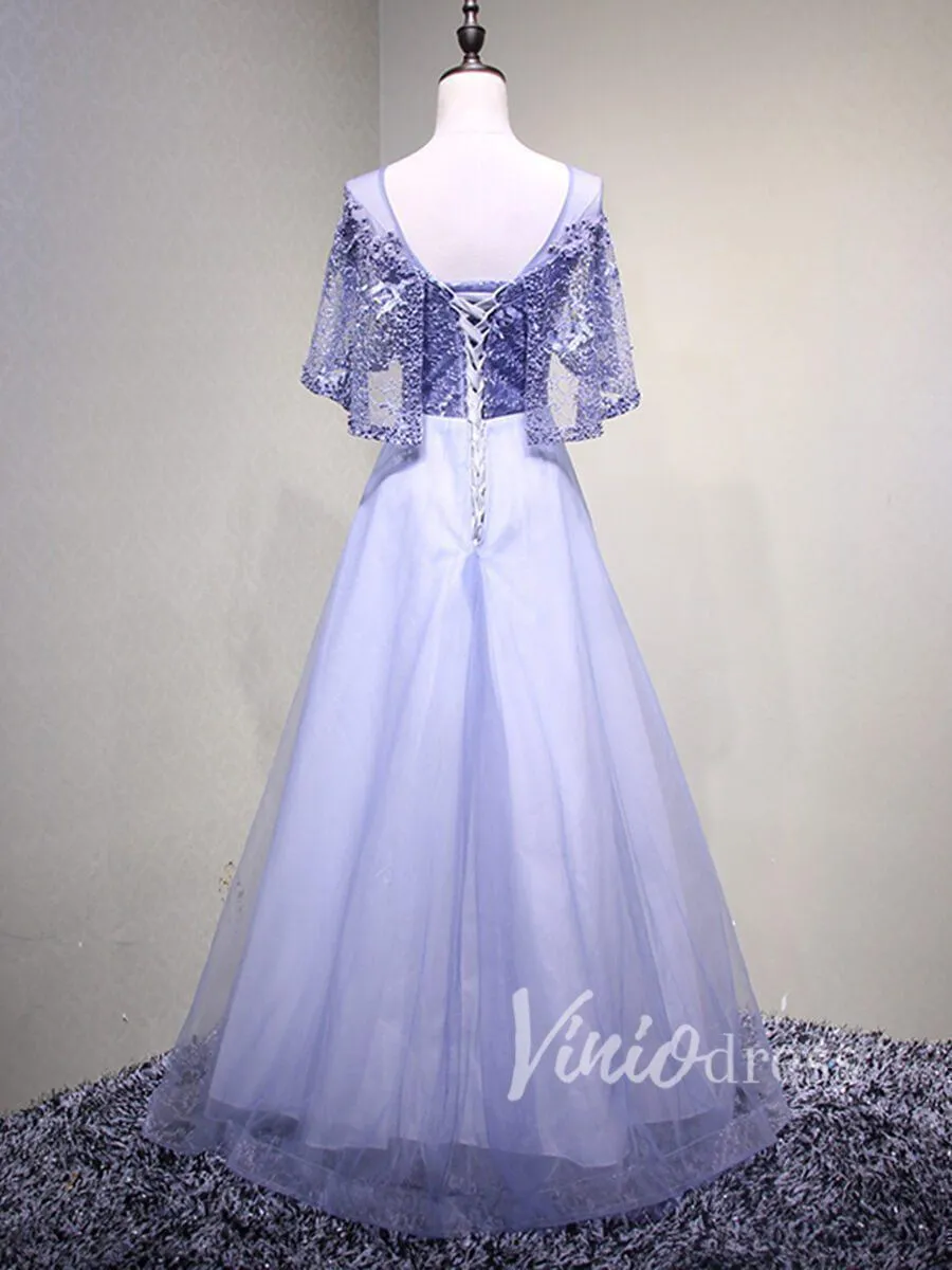 Beaded Batwing Sleeve Mother of the Bride Dresses FD1518