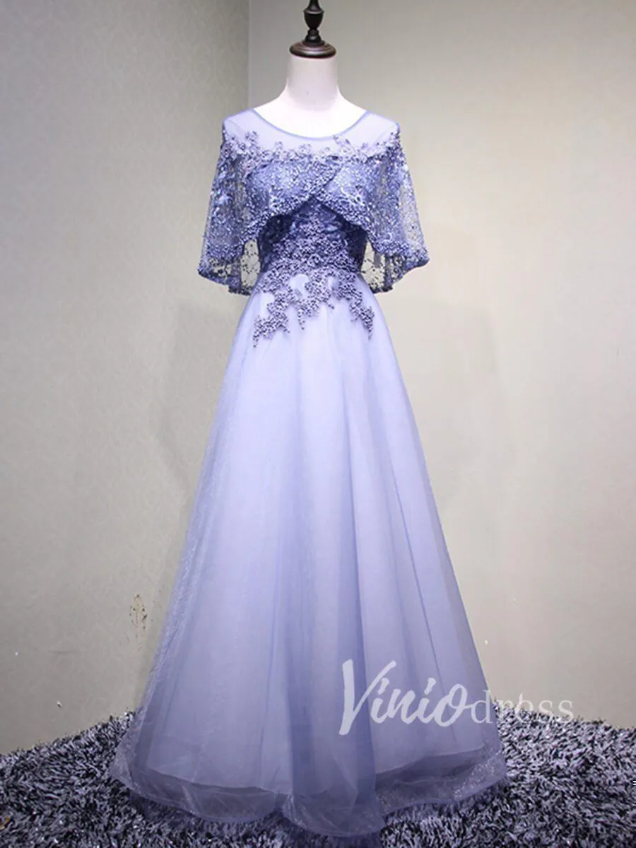 Beaded Batwing Sleeve Mother of the Bride Dresses FD1518