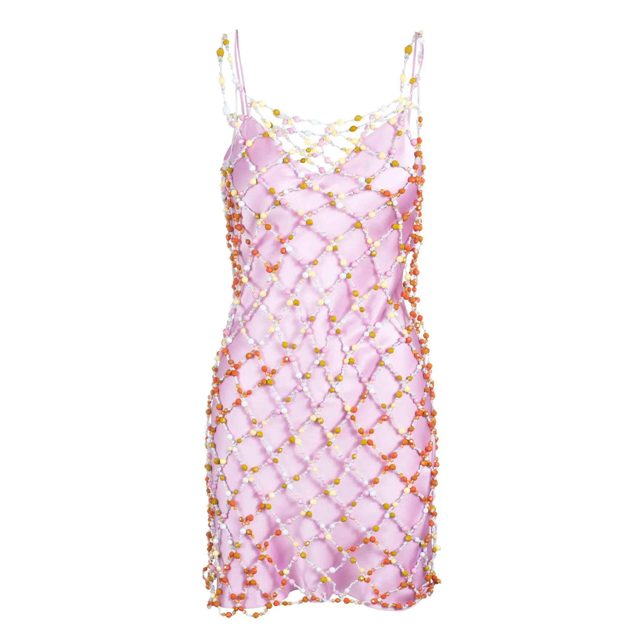 Beaded Cage Dress