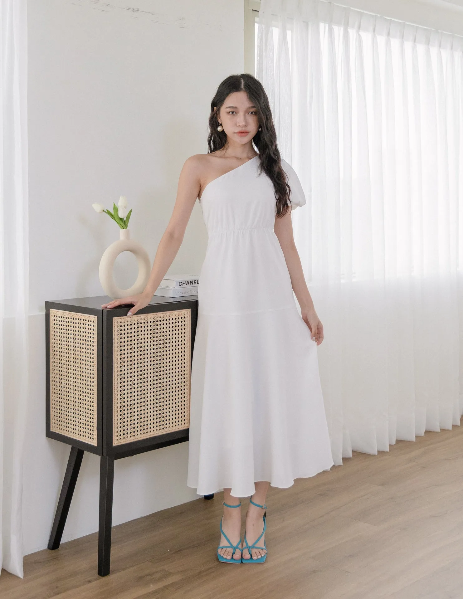 Becca Dress in White