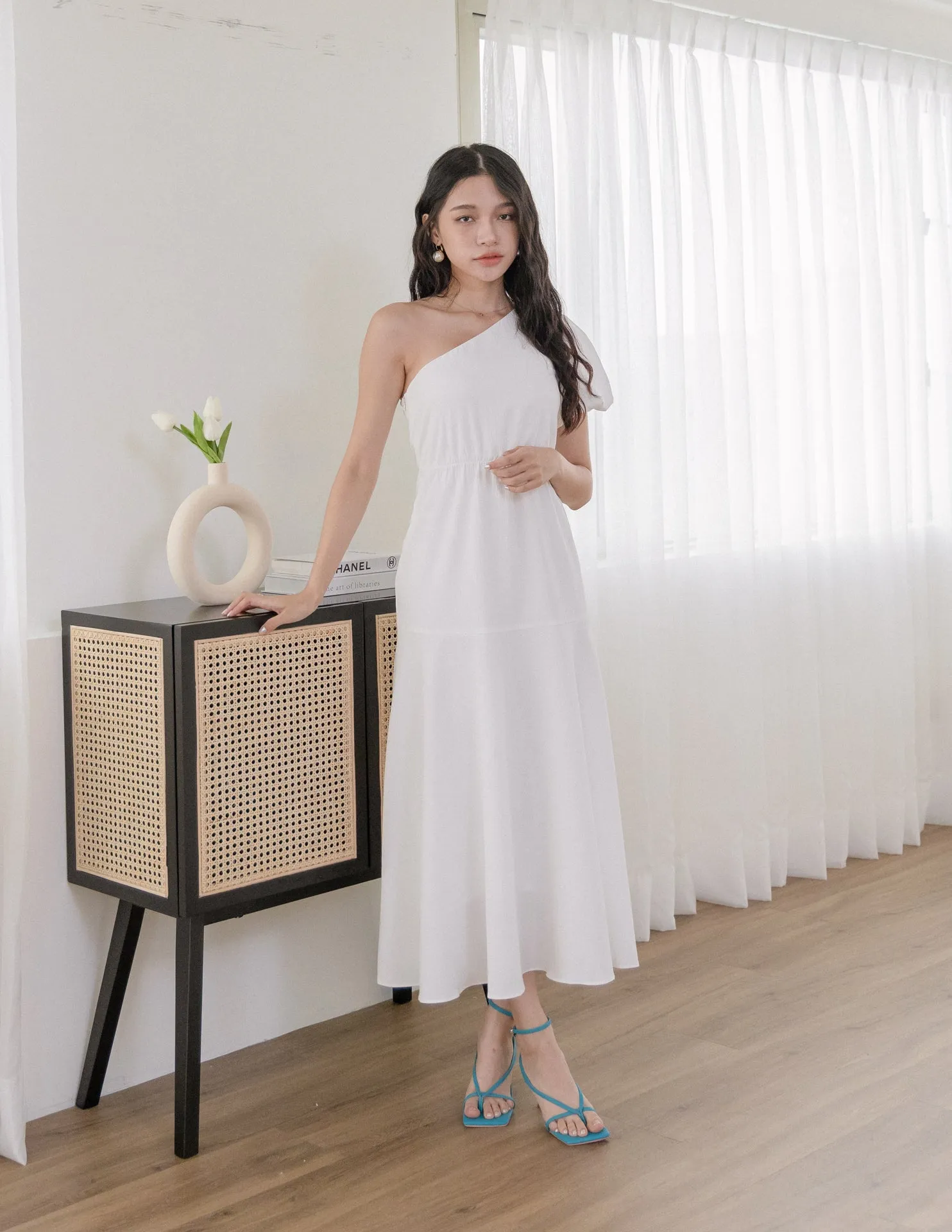 Becca Dress in White