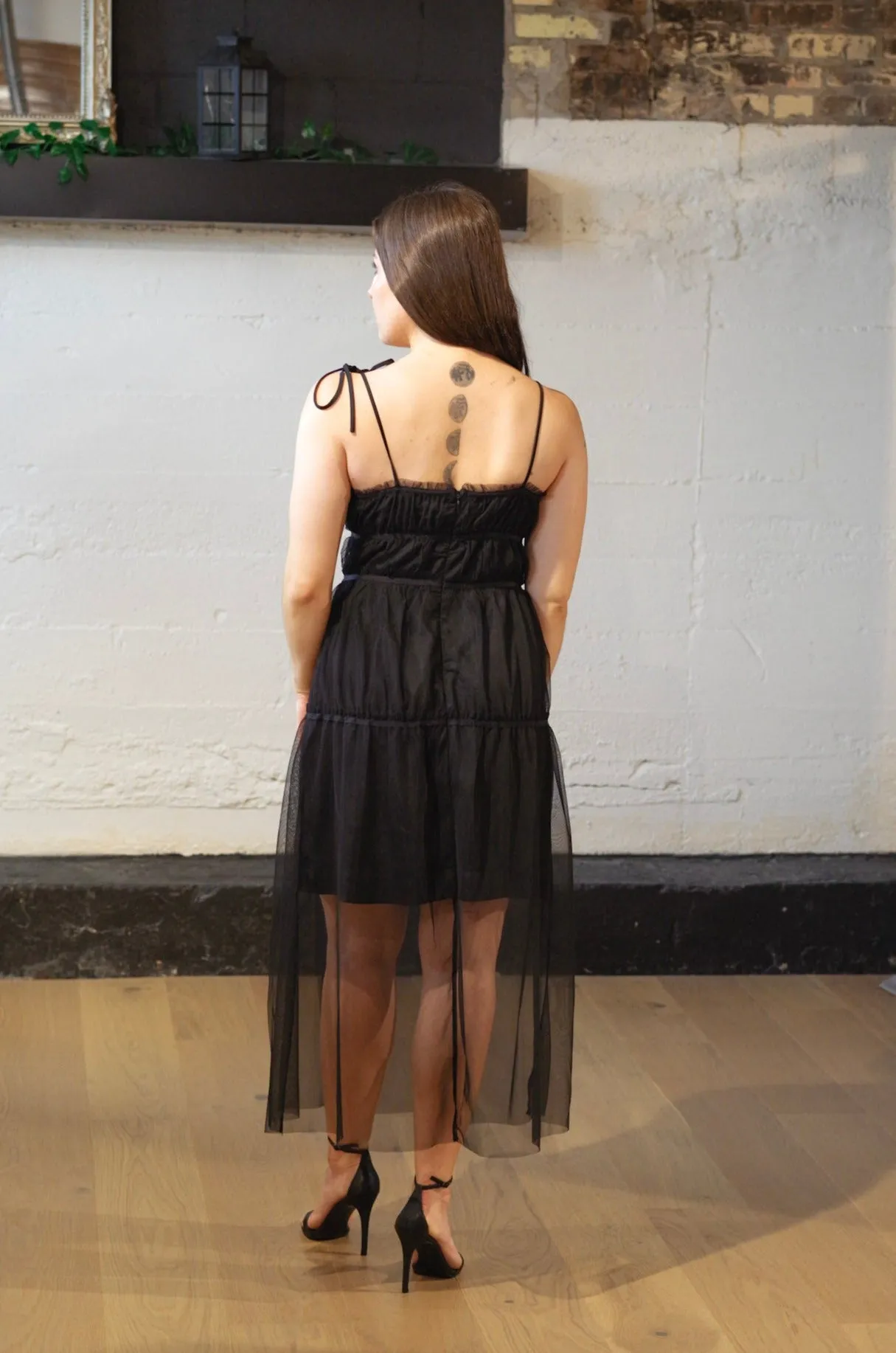 Black Tulle Dress