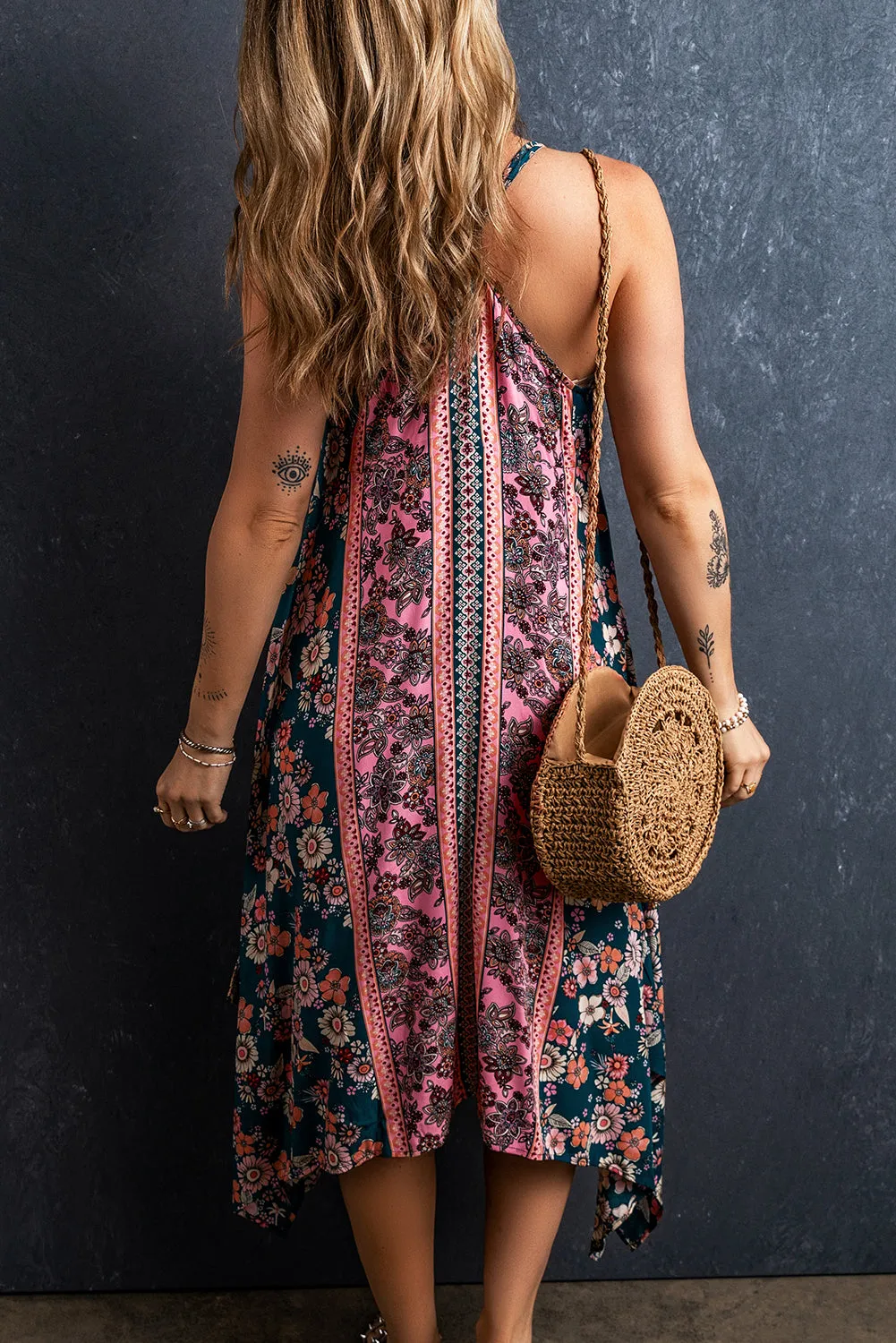 Bohemian Floral Long Sundress