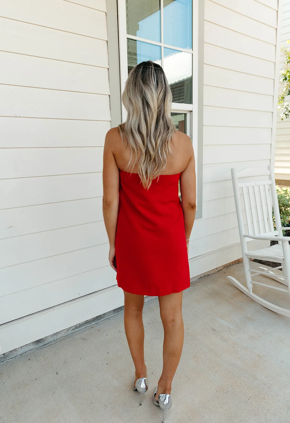 Brooks Mini Dress - Red