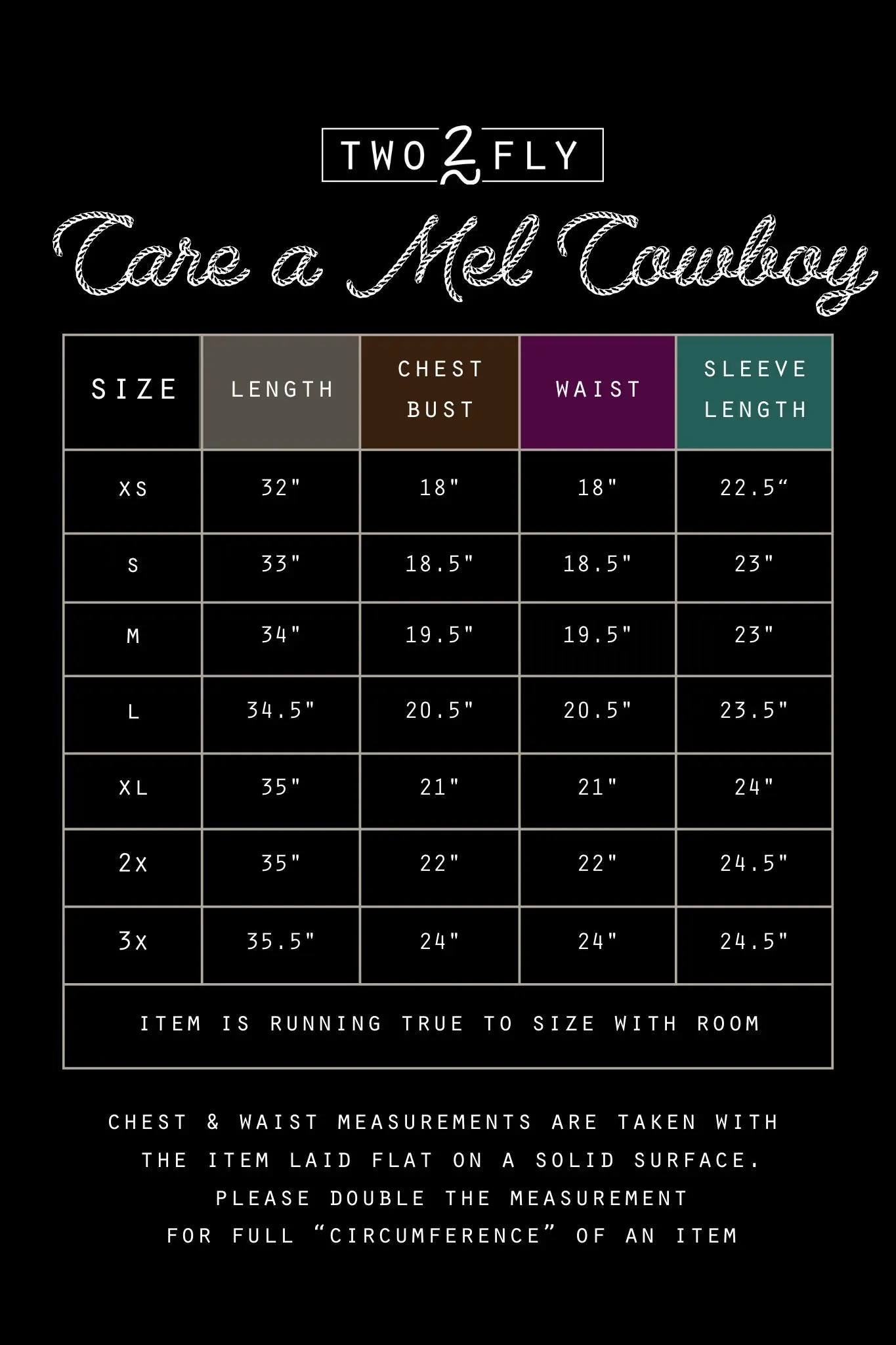 CARE A MEL COWBOY