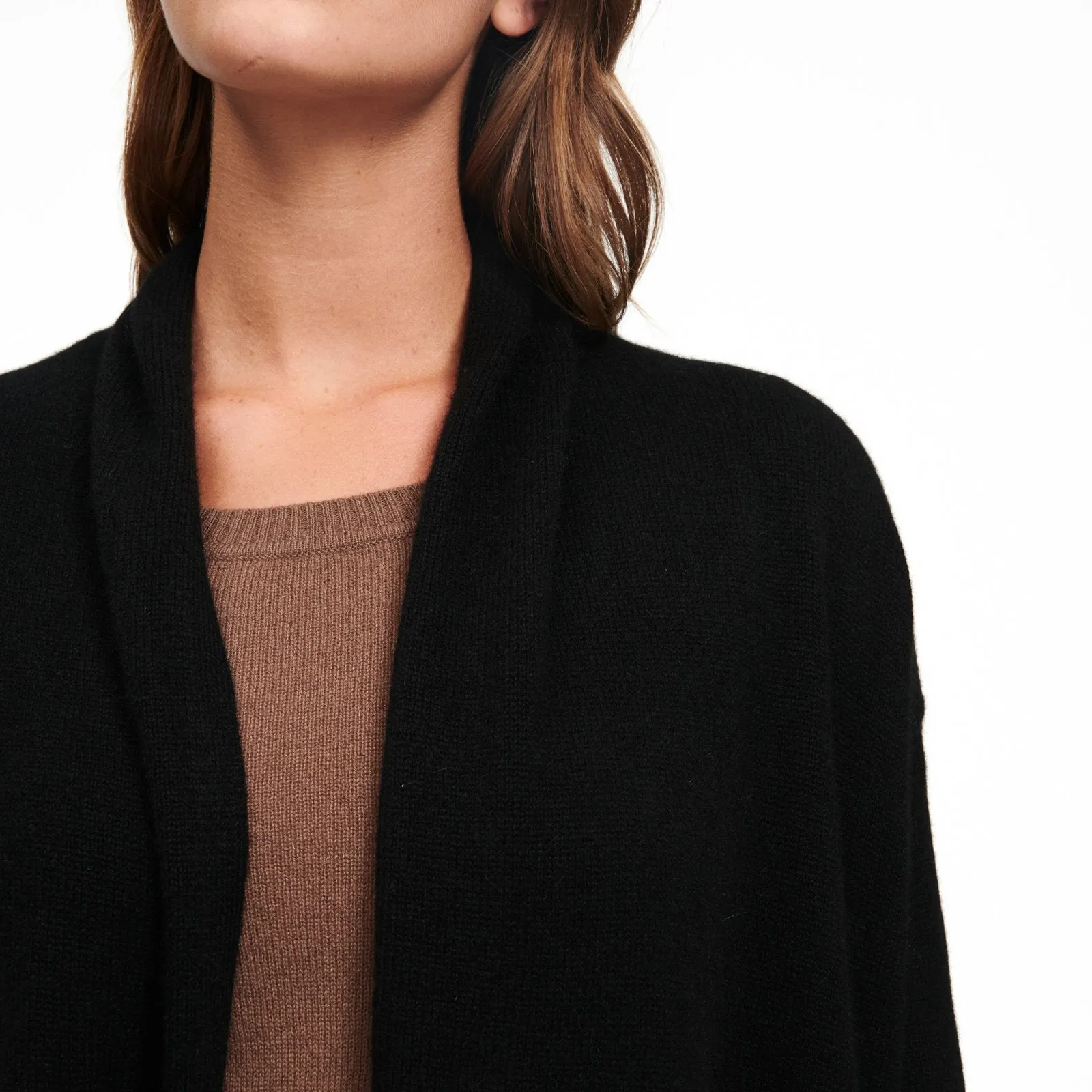 Cashmere Shawl Collar Cardigan