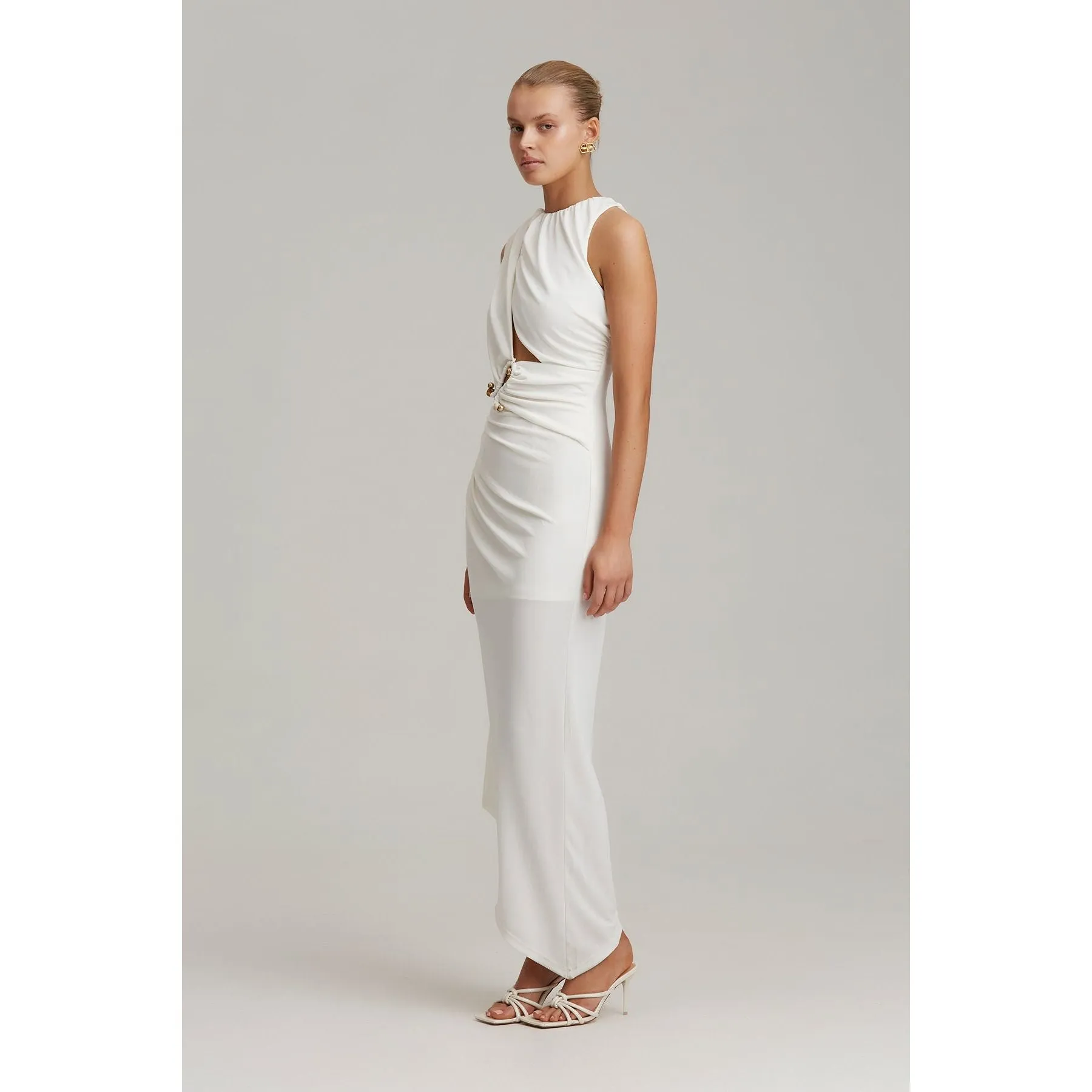 CMEO Collective Entropy Dress - White