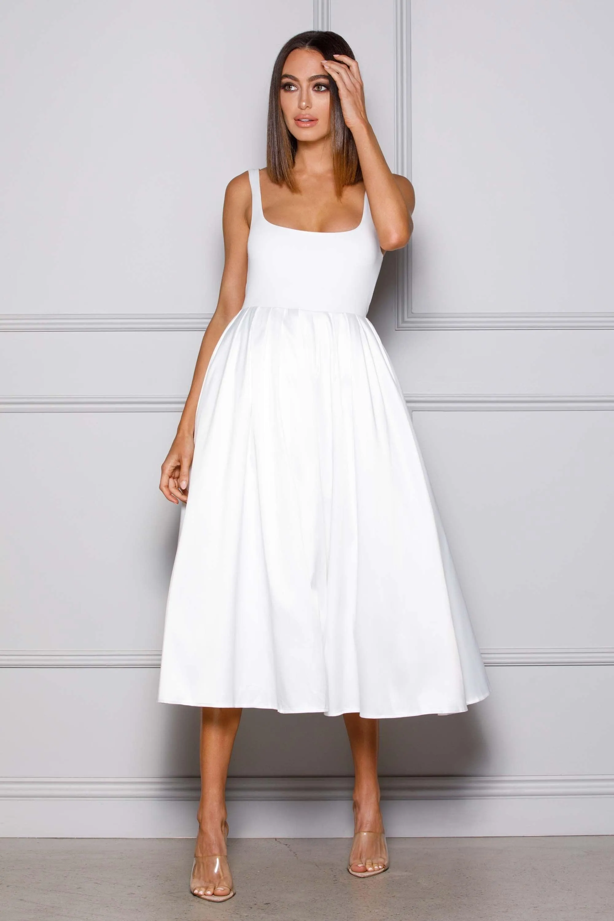 Cora Dress - White