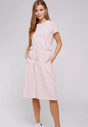 Dana Striped Tee Dress