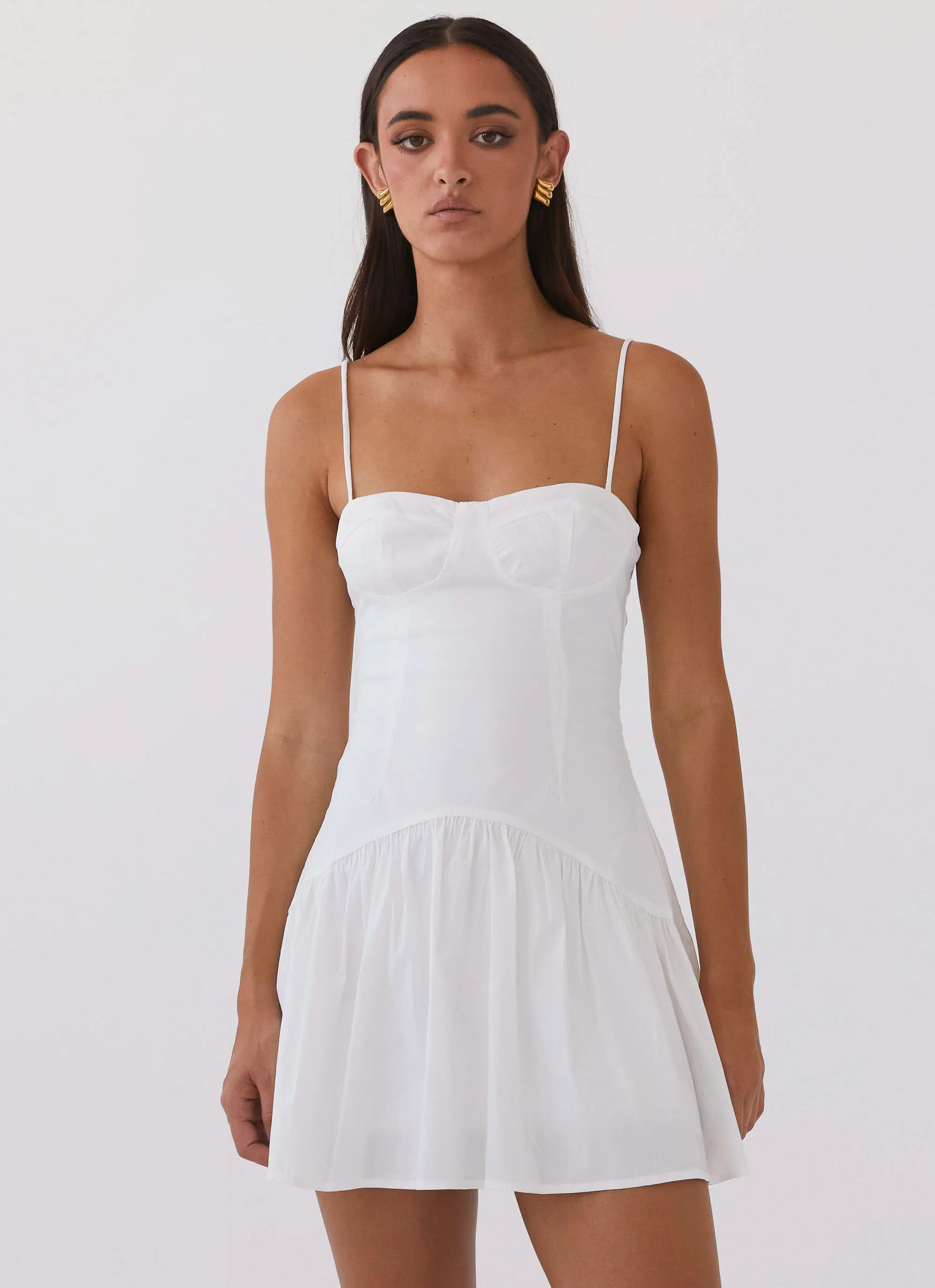 Endless Summer Mini Dress - White