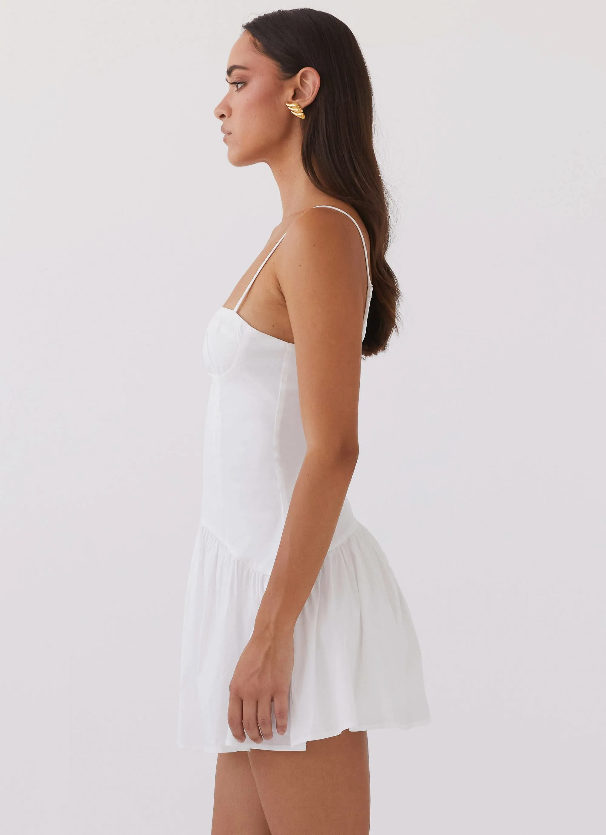 Endless Summer Mini Dress - White