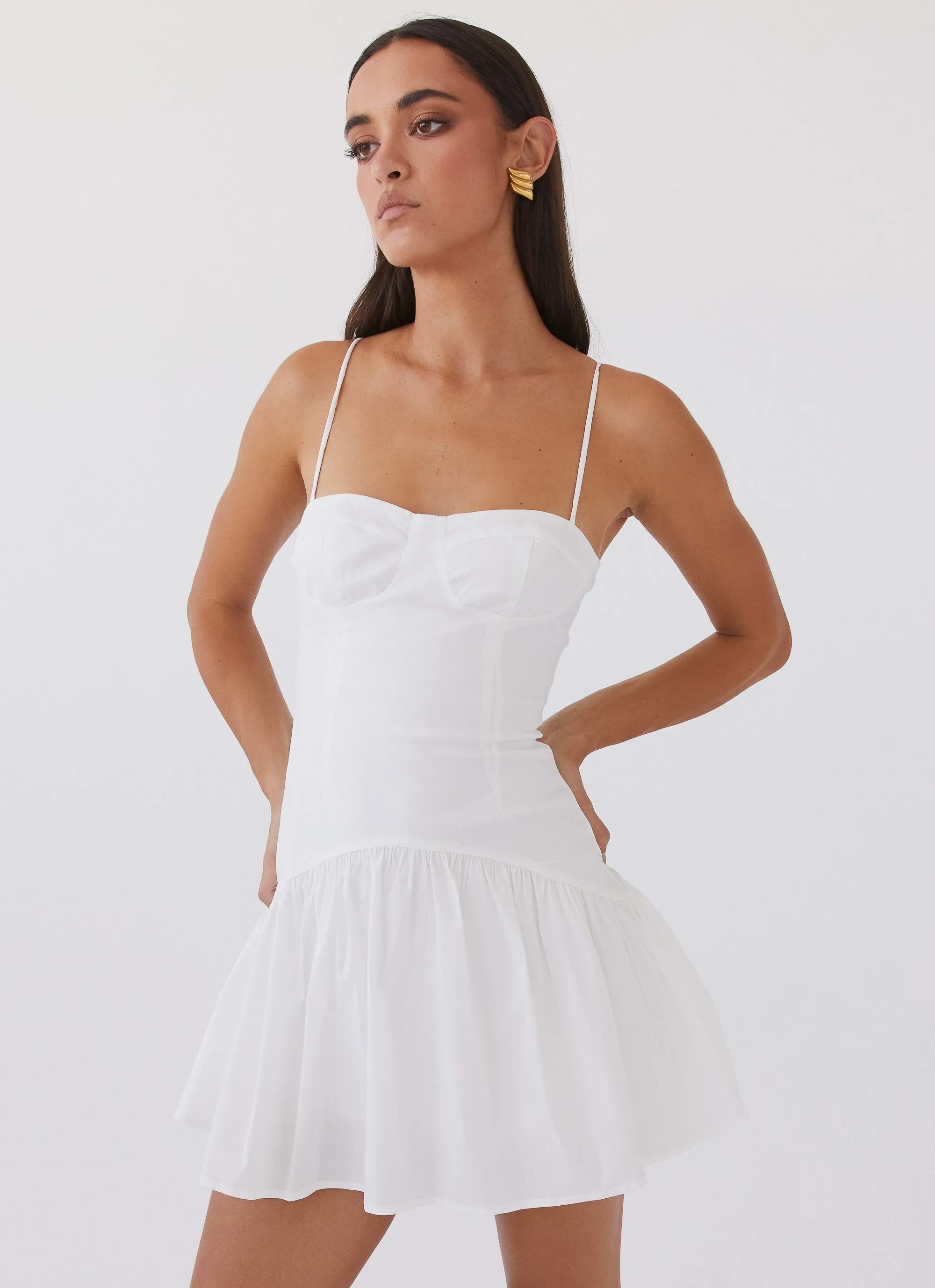 Endless Summer Mini Dress - White