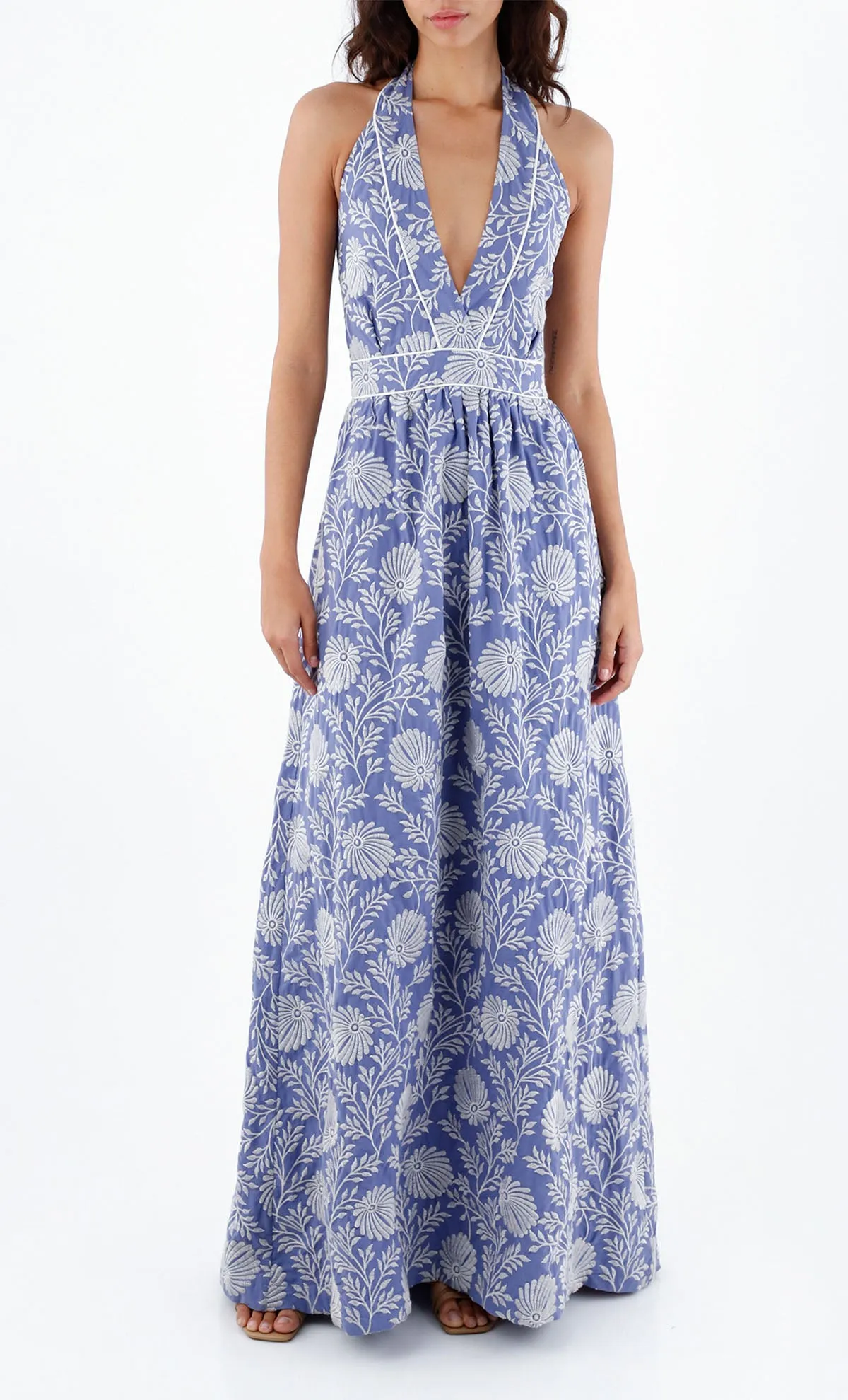 ESPECIA Serenity Maxi Dress - Blue