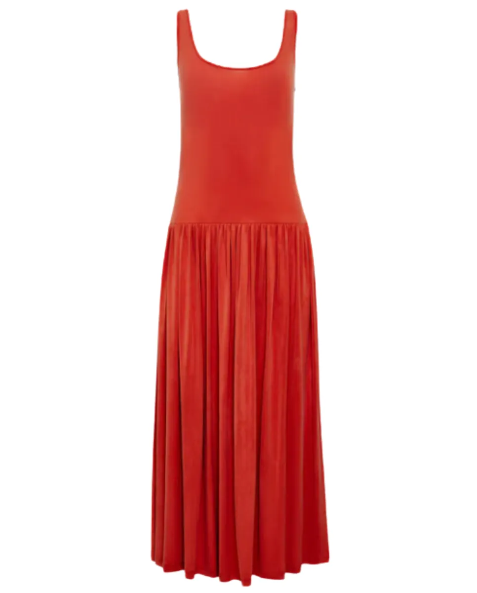 Flos Dress Cayenne