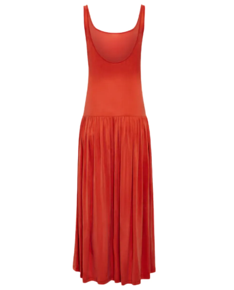 Flos Dress Cayenne