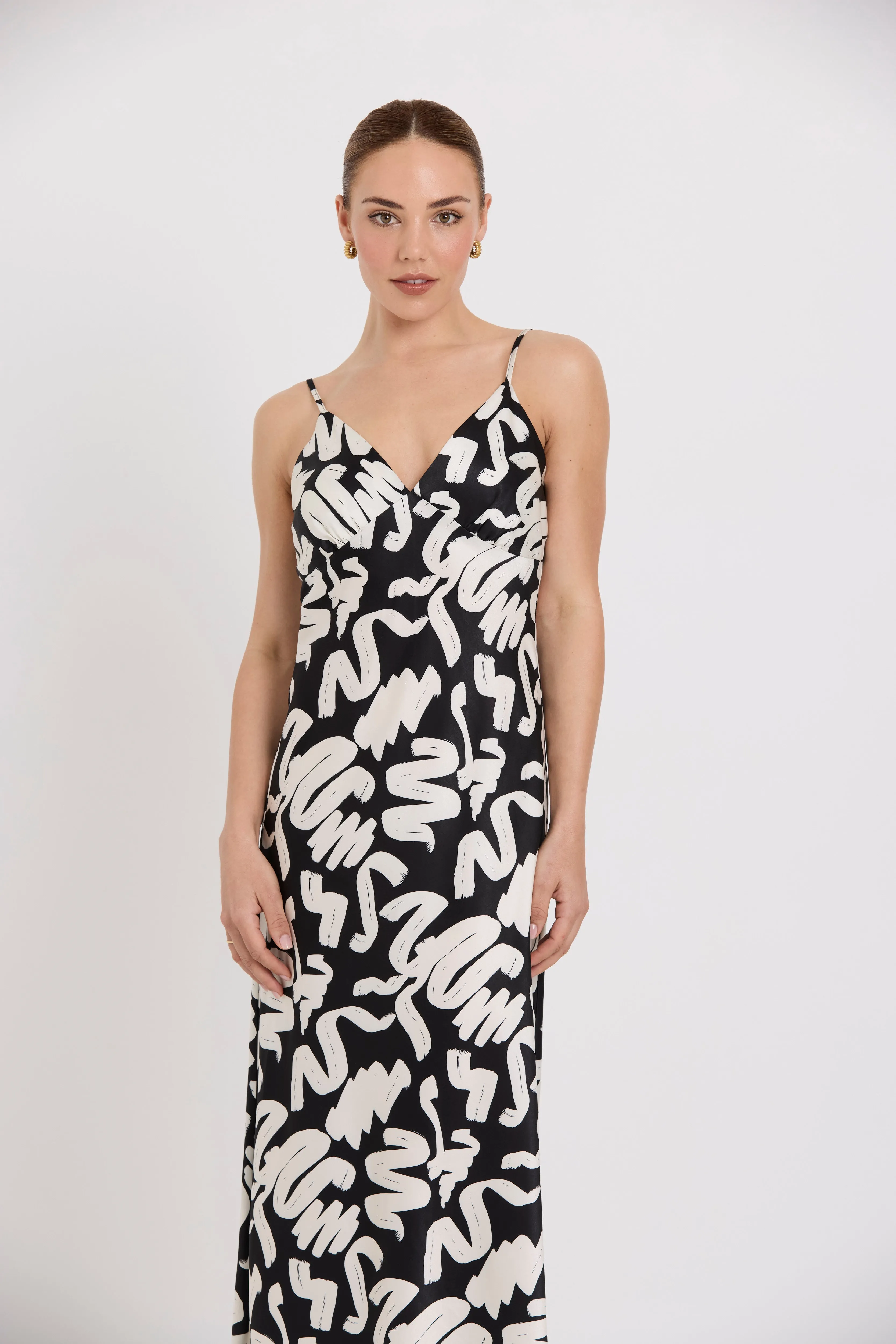 Formula Slip Dress | Brushstroke