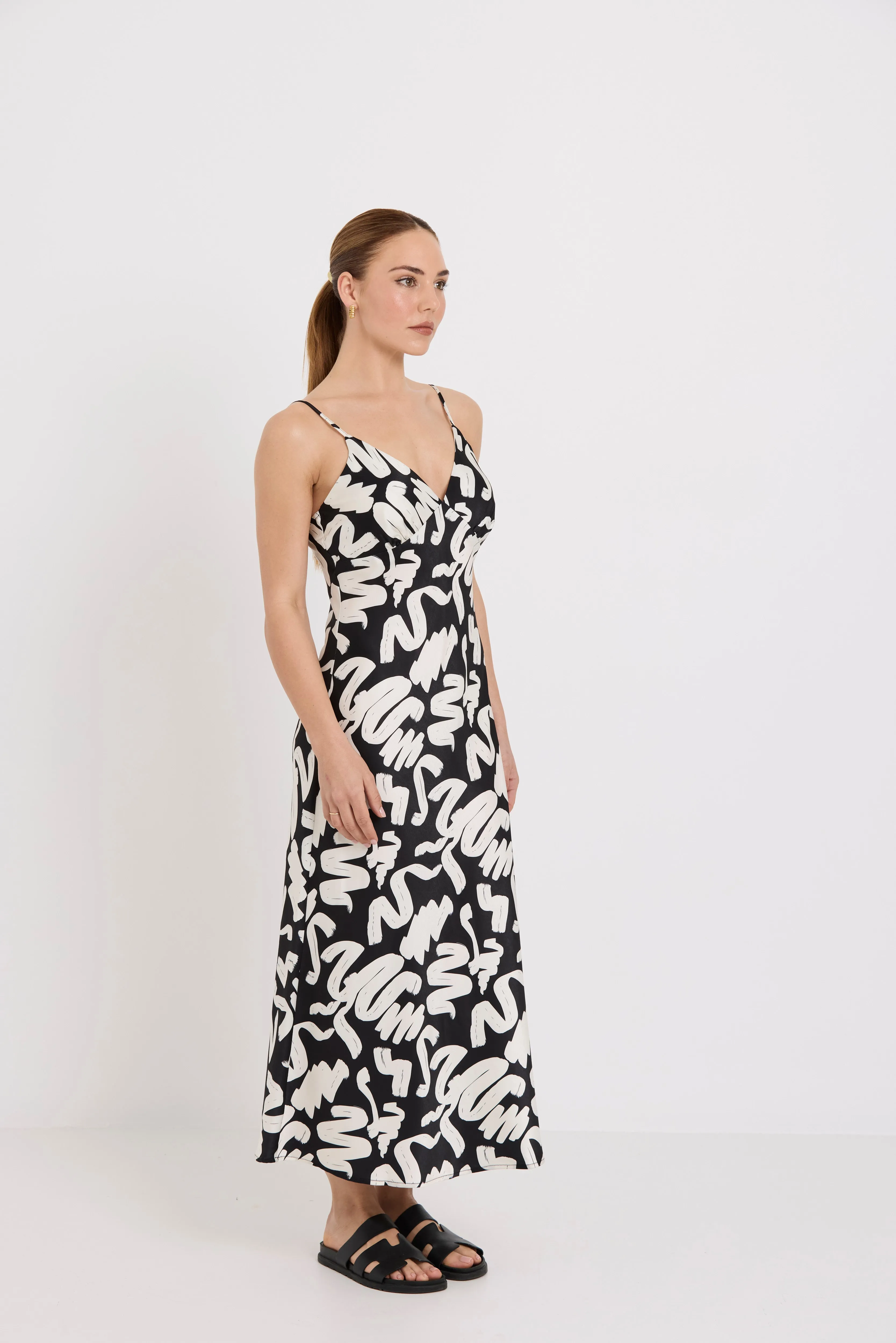 Formula Slip Dress | Brushstroke