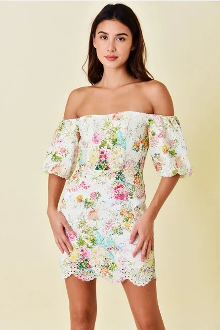 Garden Party Floral Mini Dress