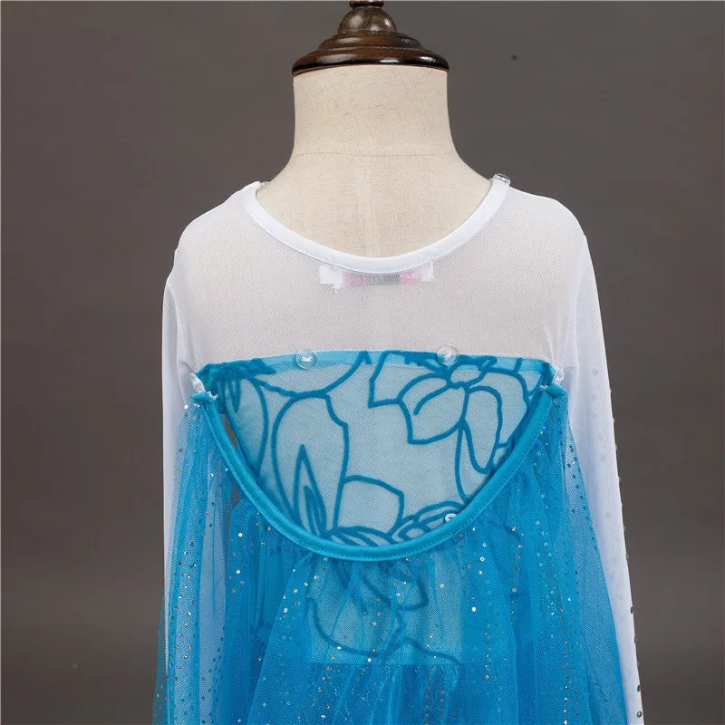 Ice Queen Elsa inspired Girls Dress