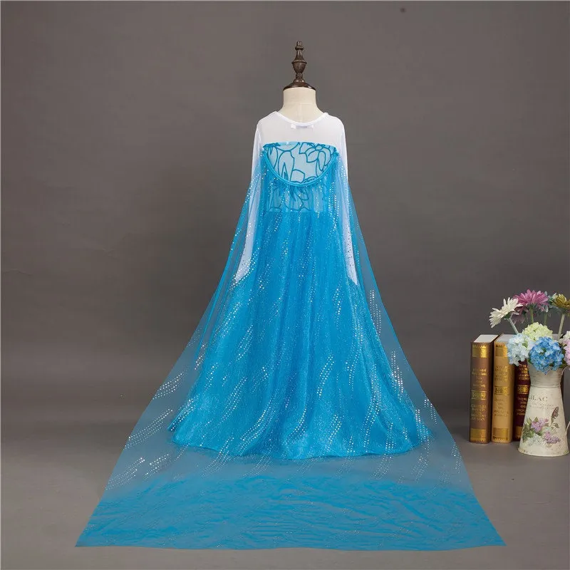 Ice Queen Elsa inspired Girls Dress