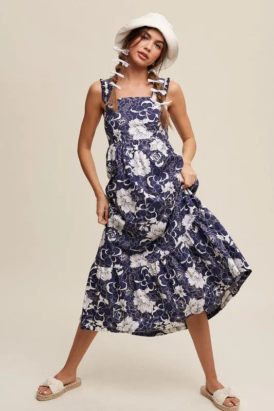 Jami Floral Tiered Maxi Dress