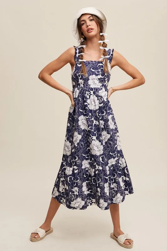 Jami Floral Tiered Maxi Dress