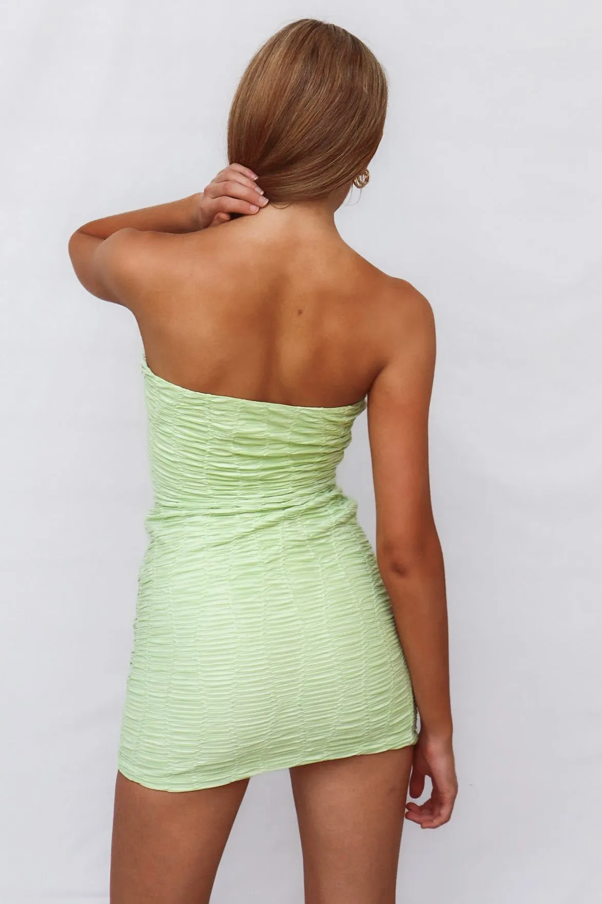 Jimmi Mini Dress - Lime