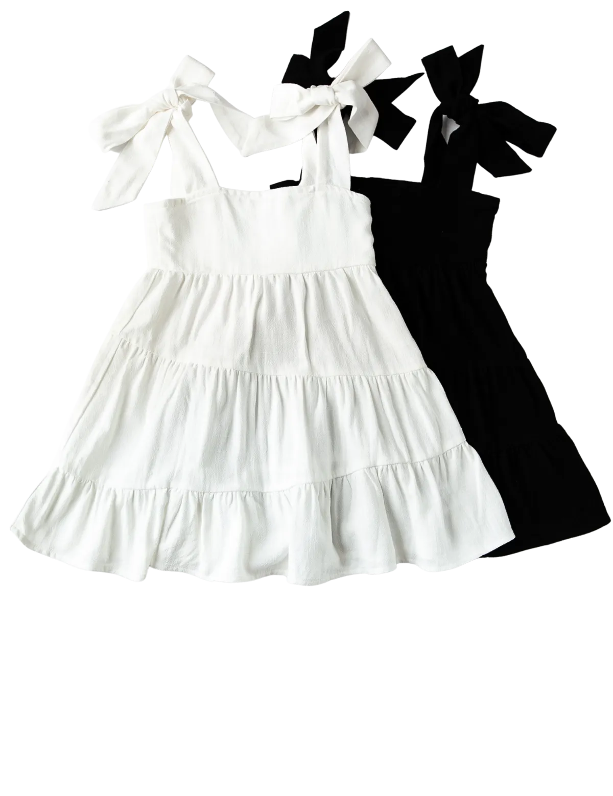 Karolina Tiered Dress - White