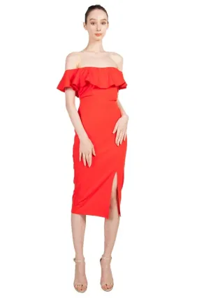 Margo Ponti Dress Red