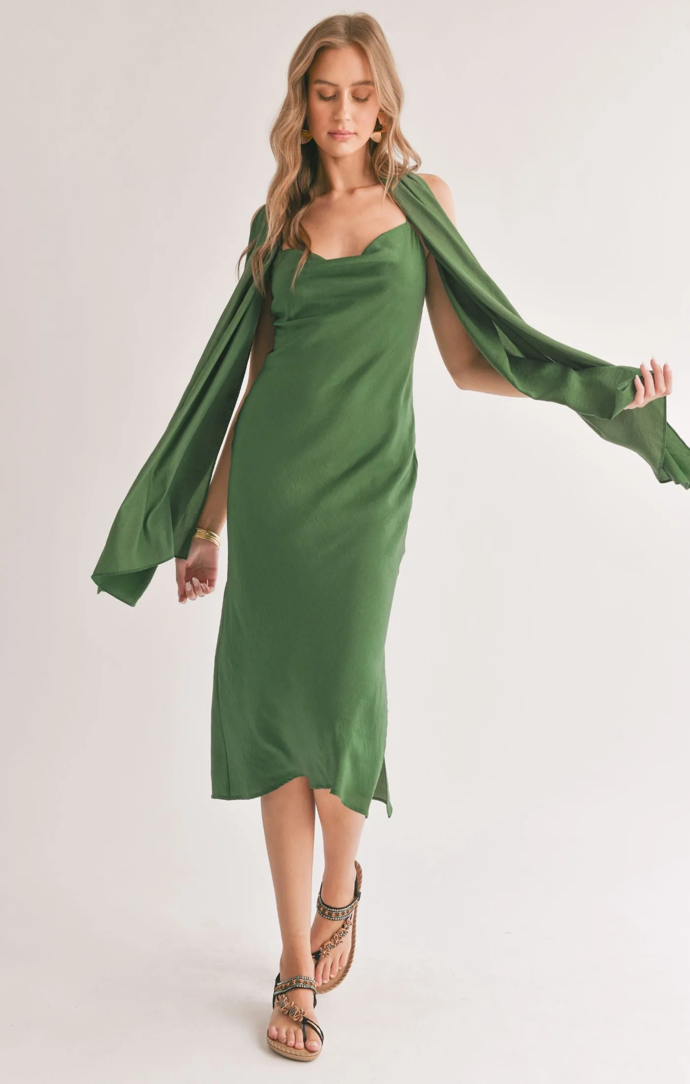 Mirage Dress (with shawl)