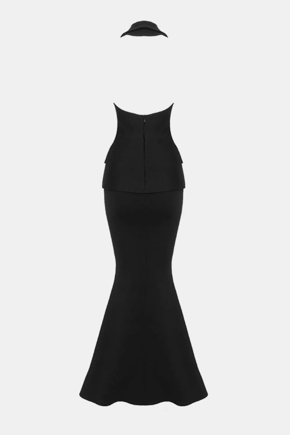 Mya peak lapel dress