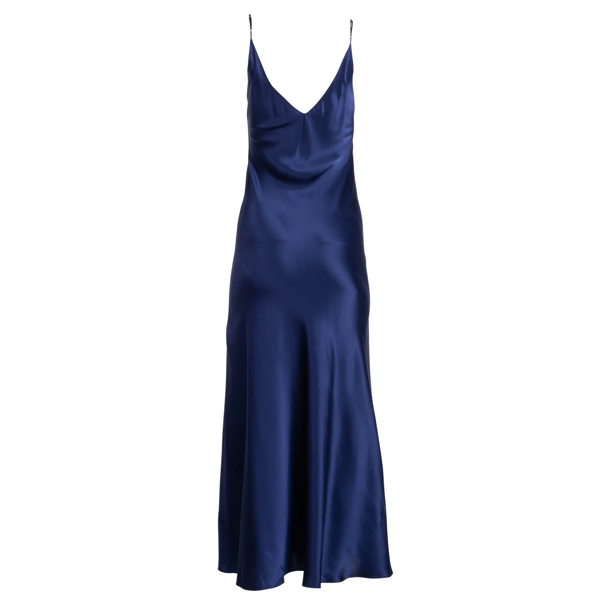 Navy Maxi Slip Dress