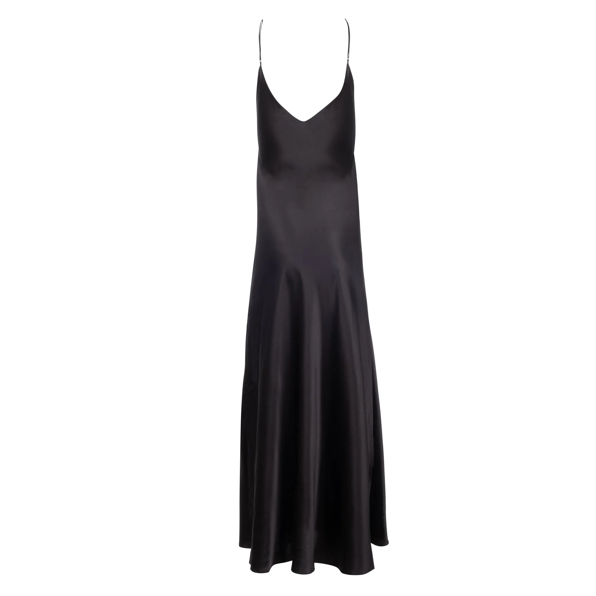 New Noir Mossy Maxi Slip Dress