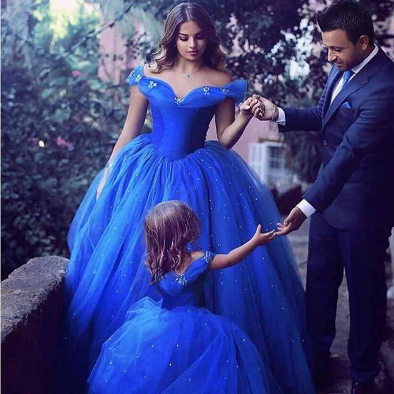 Off Shoulder Ball Gown Long Prom Dresses with Beading,Sweet 16 Quinceanera Dress,BP305