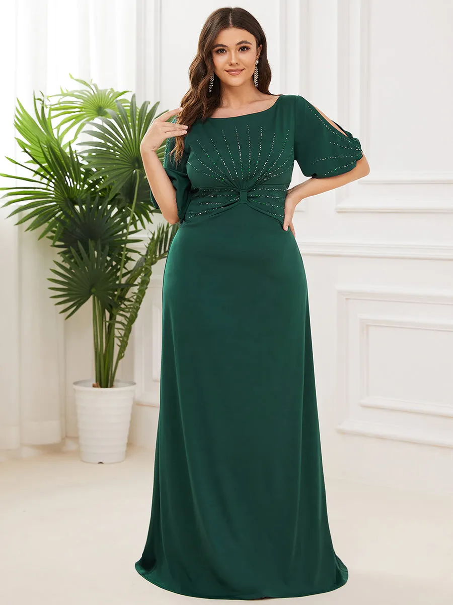 Simple Maxi Plus Size Wholesale Mermaid Party Dresses for Women