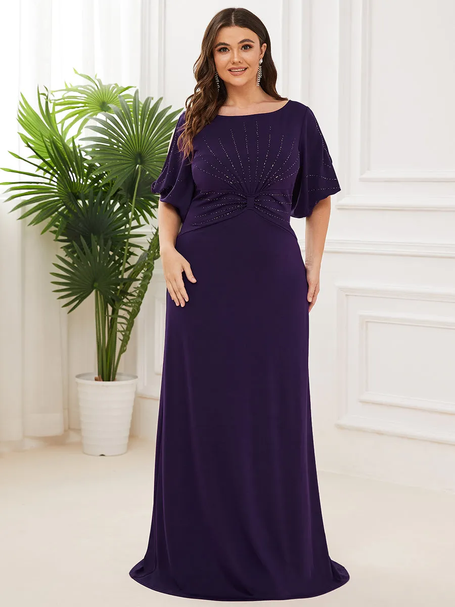 Simple Maxi Plus Size Wholesale Mermaid Party Dresses for Women