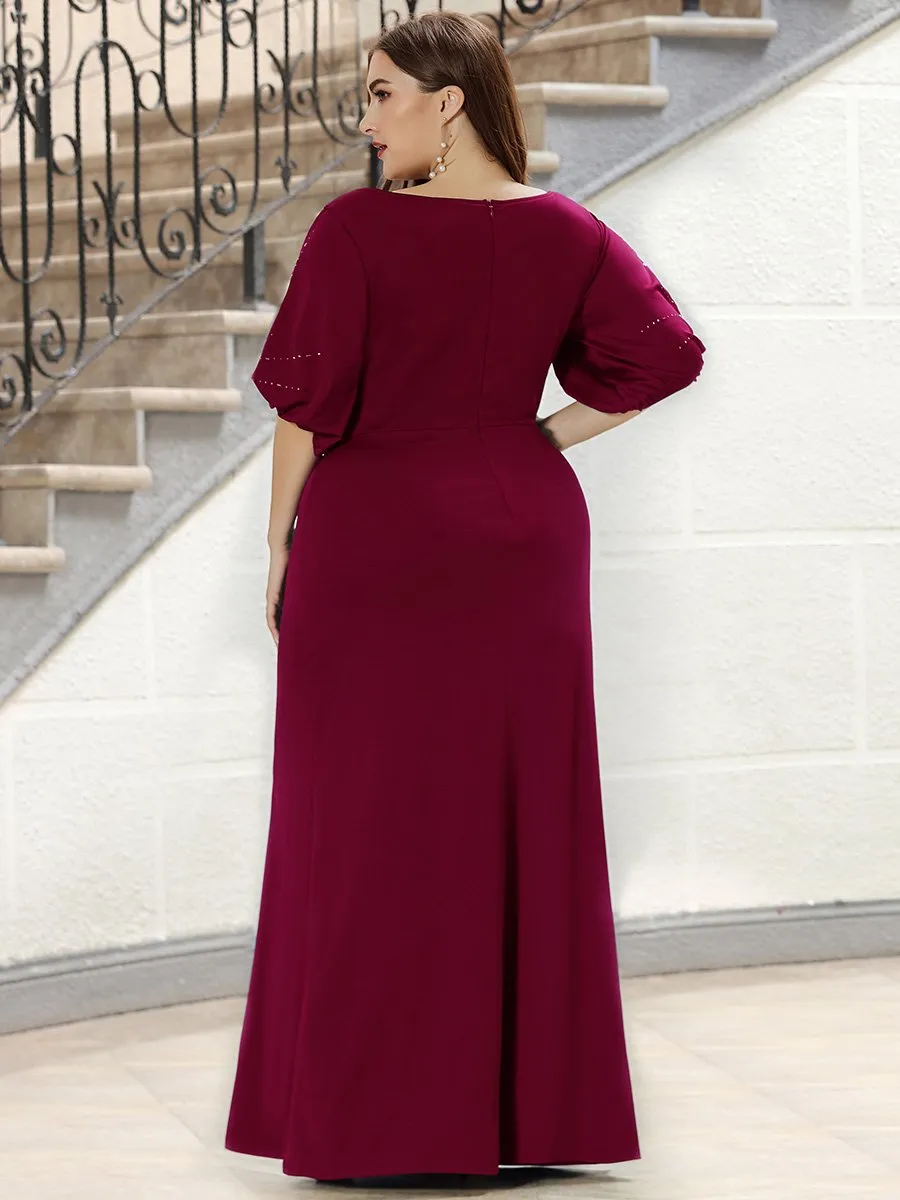 Simple Maxi Plus Size Wholesale Mermaid Party Dresses for Women