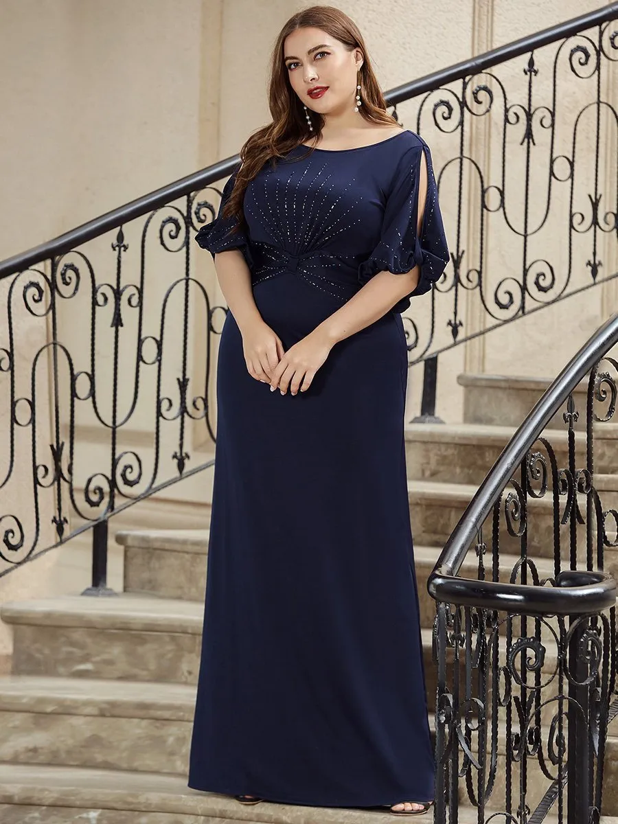 Simple Maxi Plus Size Wholesale Mermaid Party Dresses for Women