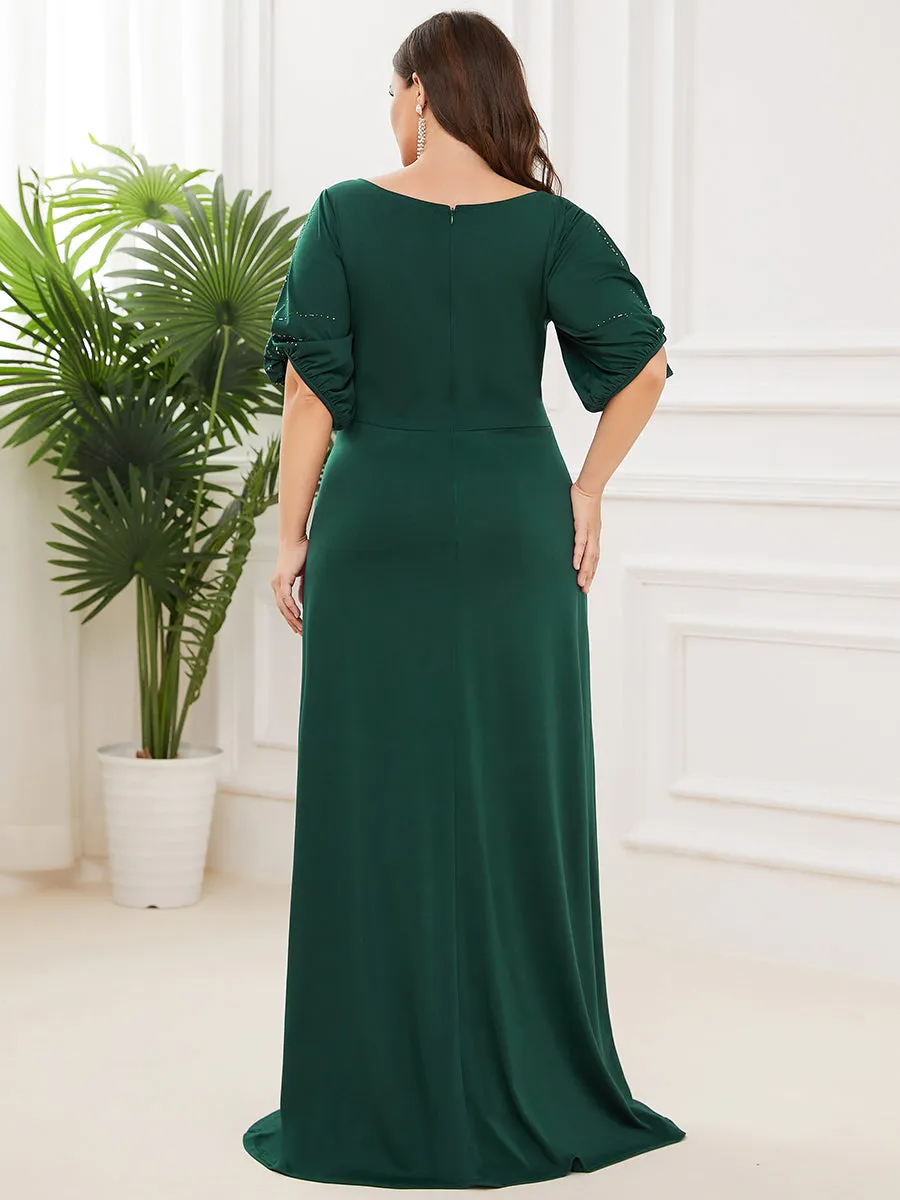 Simple Maxi Plus Size Wholesale Mermaid Party Dresses for Women