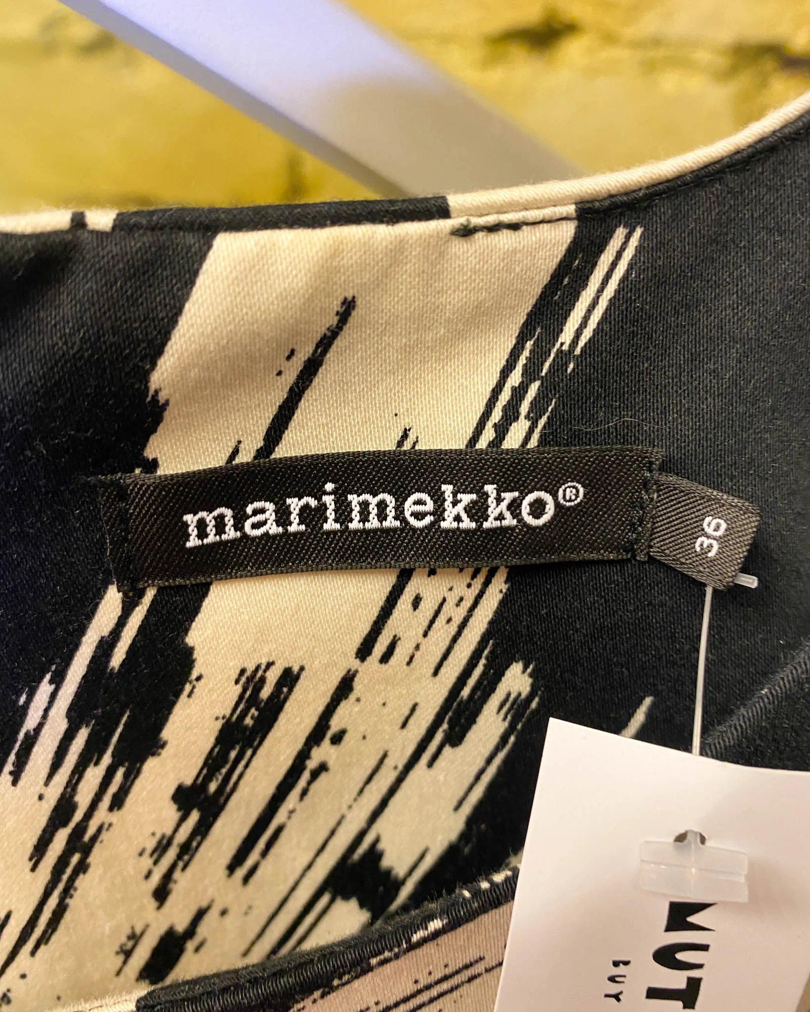 Size 8 (36) - Marimekko Paint Strokes Dress