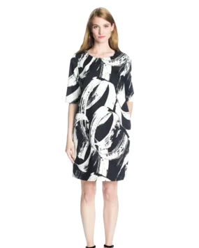 Size 8 (36) - Marimekko Paint Strokes Dress