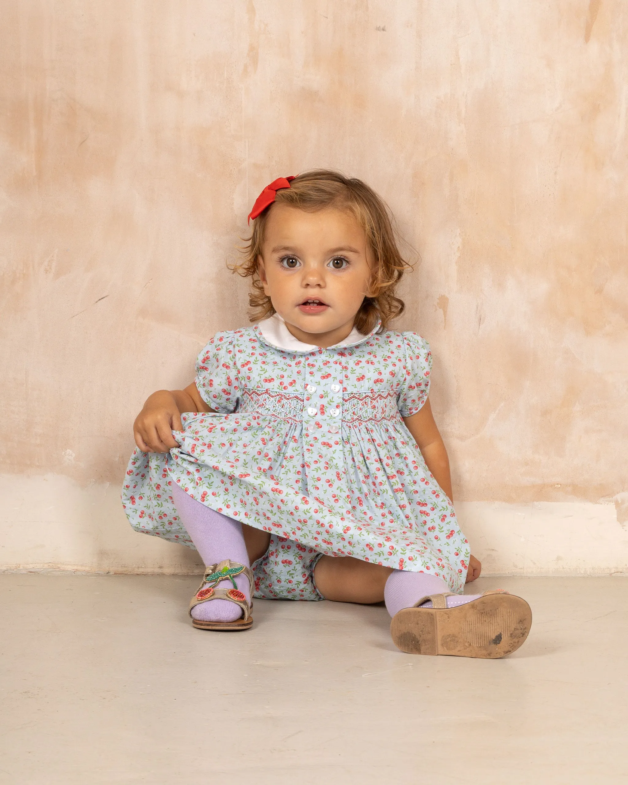 Smocked Baby Dress - Peyson