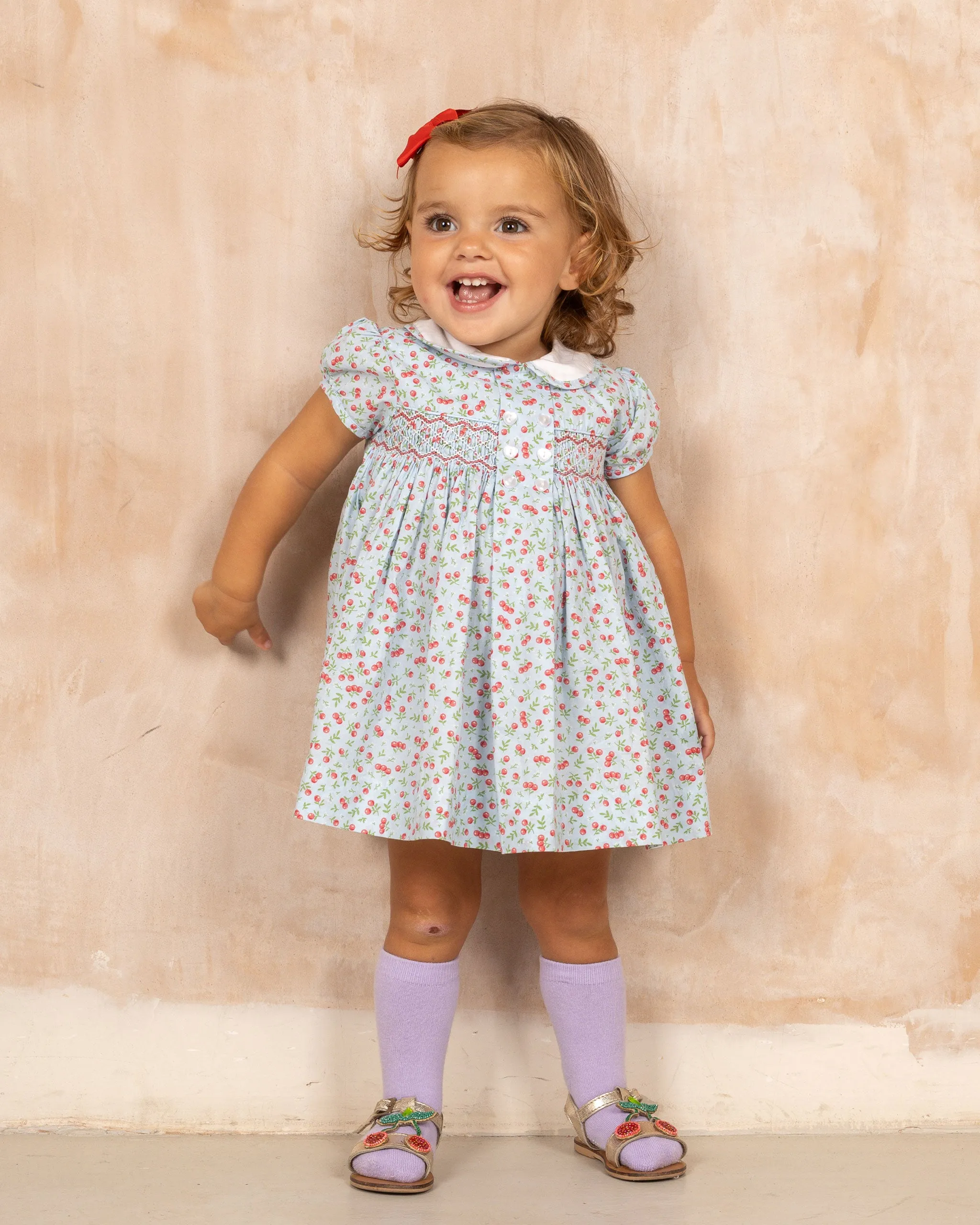 Smocked Baby Dress - Peyson